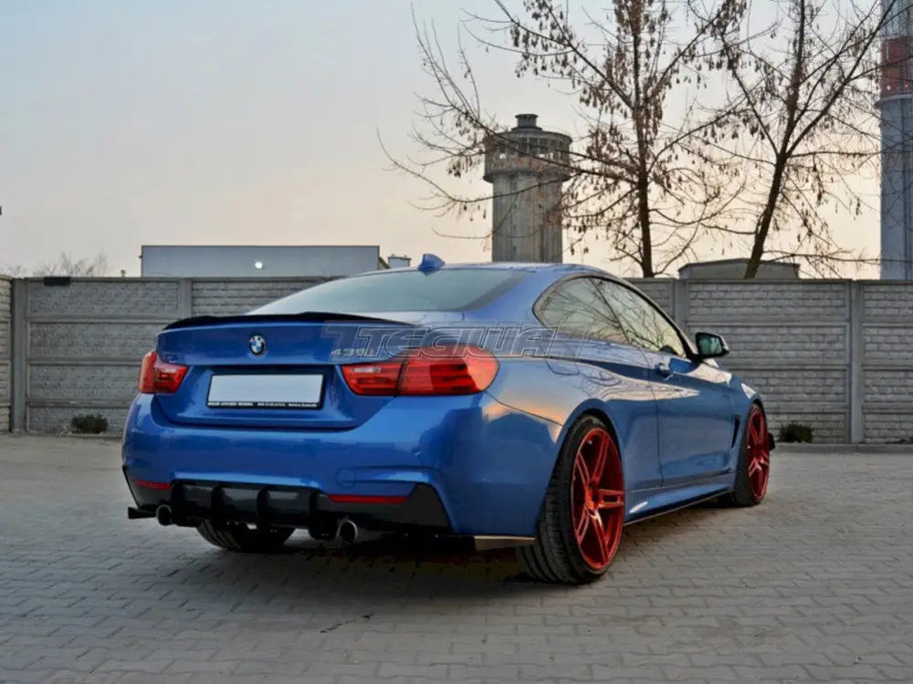 Maxton Design Rear Diffuser BMW 4-Series F32 M-sport 13-16