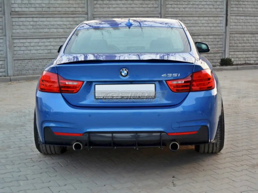 Maxton Design Rear Diffuser BMW 4-Series F32 M-sport 13-16