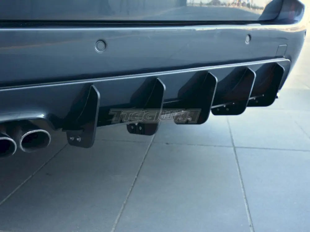 Maxton Design Rear Diffuser BMW 5-Series E61 Touring Wagon M-pack 09-10