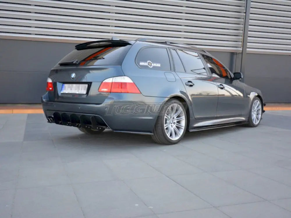 Maxton Design Rear Diffuser BMW 5-Series E61 Touring Wagon M-pack 09-10