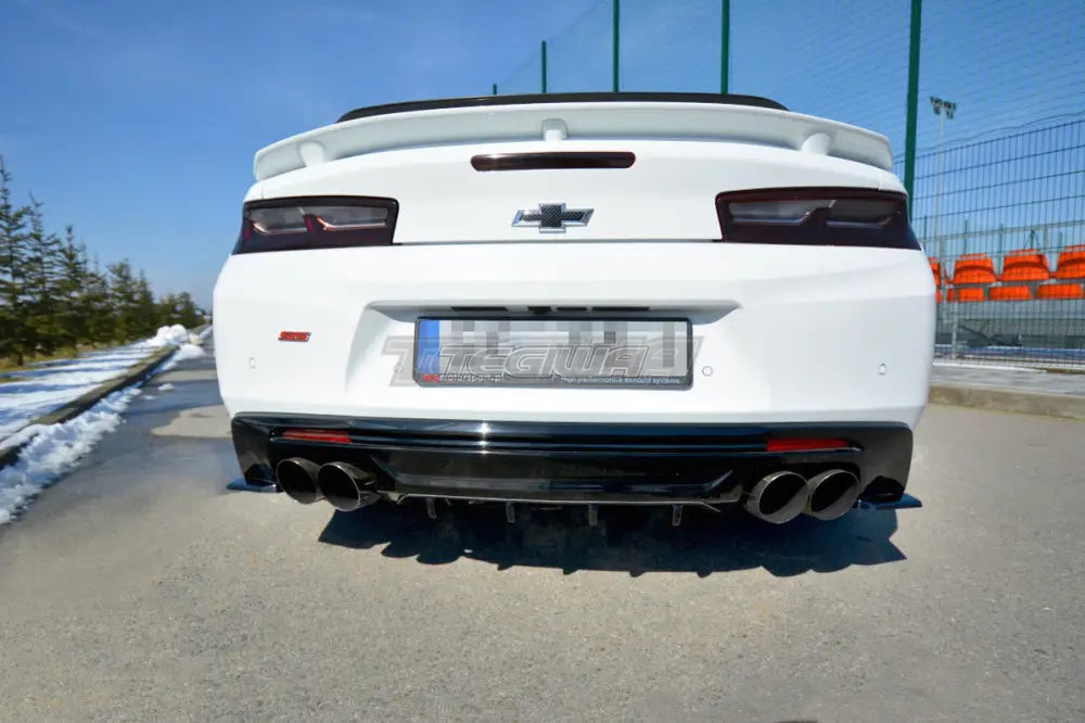 Maxton Design Rear Diffuser Chevrolet Camaro 6TH-GEN. Phase-i 2SS Coupe 2016-18