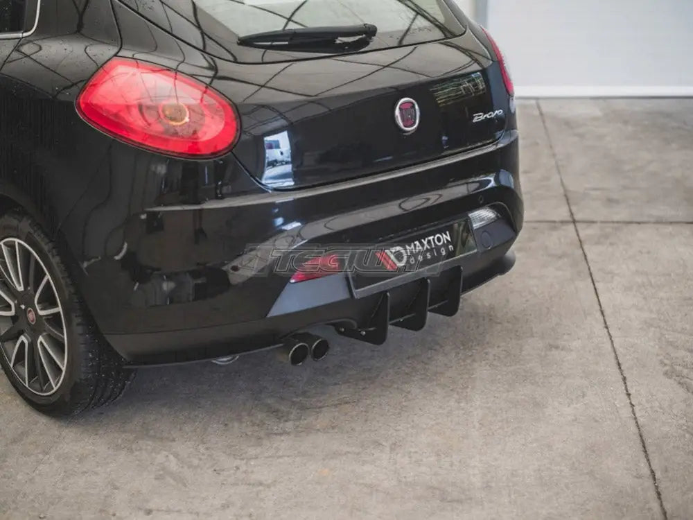 Maxton Design Rear Diffuser Fiat Bravo Sport MK2 09-14