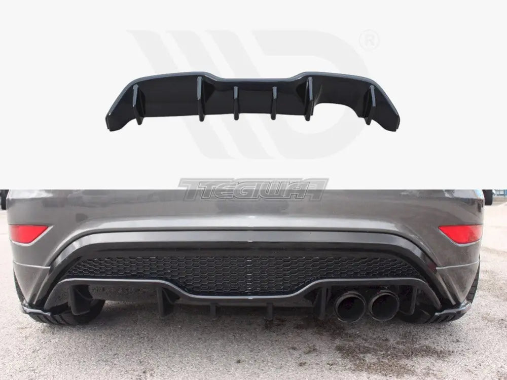 Maxton Design Rear Diffuser Ford Fiesta MK7 ST 13-17