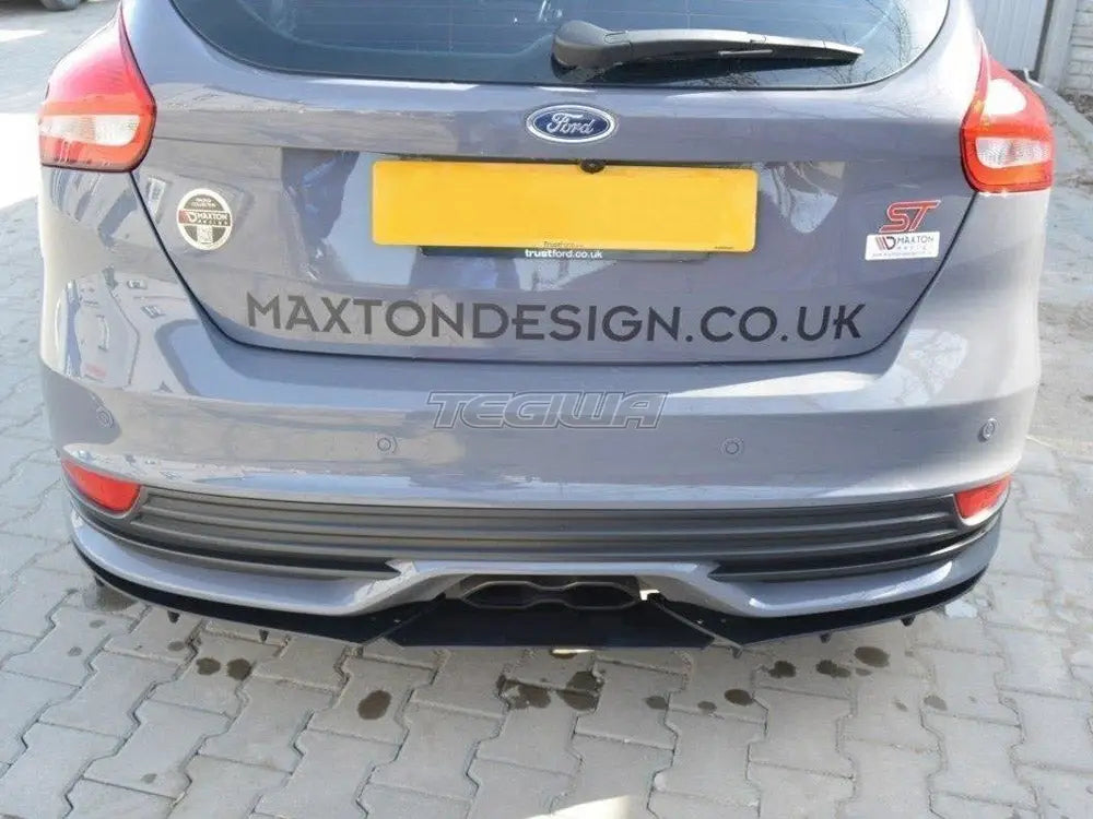 Maxton Design Rear Diffuser Ford Focus 3 ST Facelift