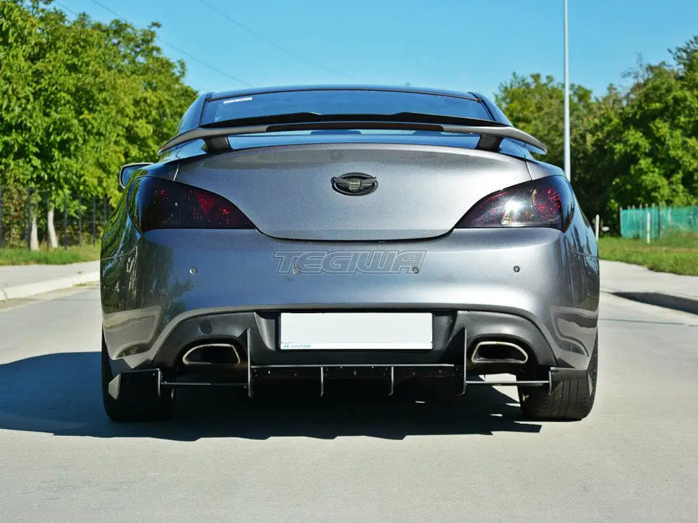 Maxton Design Rear Diffuser Hyundai Genesis MK1 Coupe 09-12