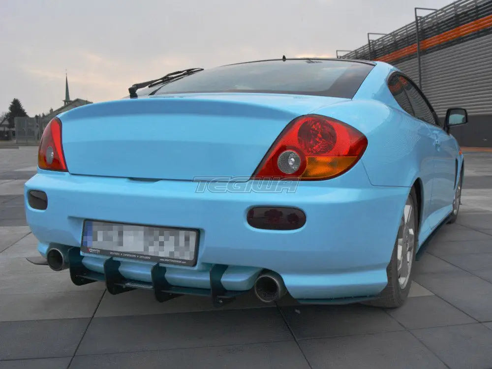 Maxton Design Rear Diffuser Hyundai Tiburon Coupe MK2 Facelift 09-08