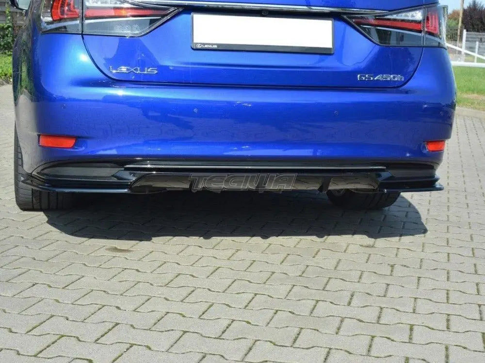 Maxton Design Rear Diffuser Lexus GS MK4 Facelift H 2015- UP