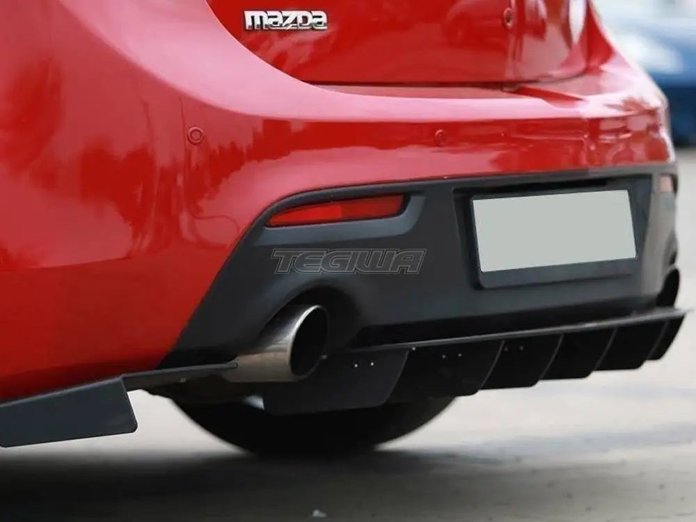 Maxton Design Rear Diffuser Mazda 3 MK2 MPS