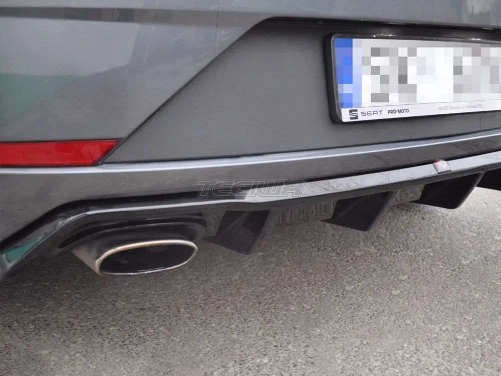 Maxton Design Rear Diffuser Seat Leon MK3 Cupra Facelift 2017-UP