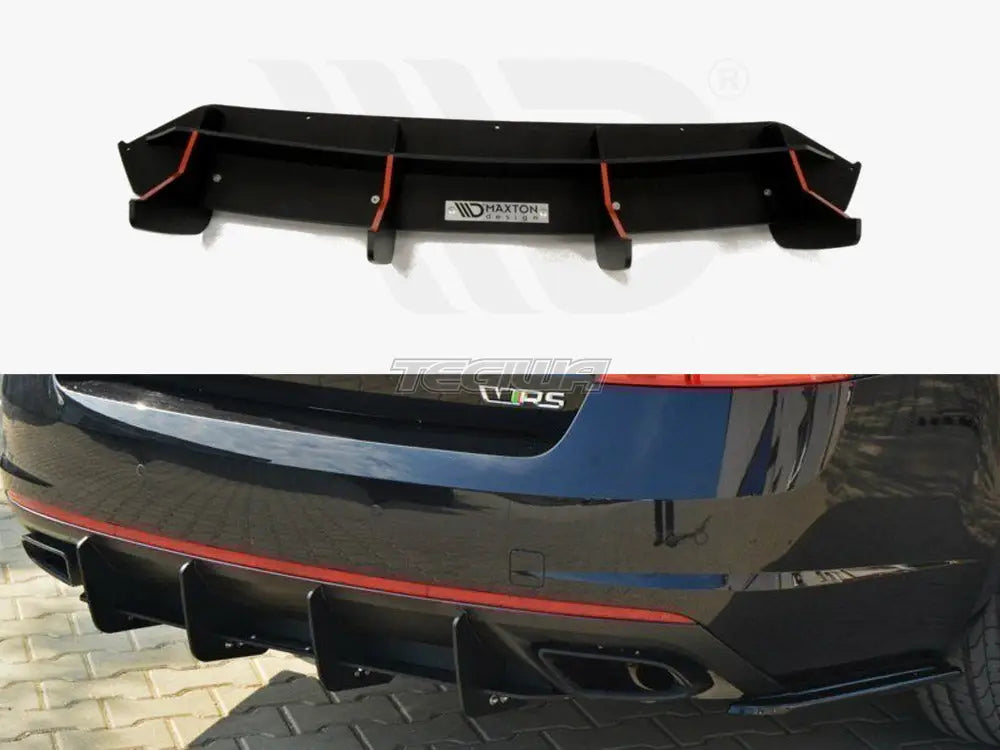 Maxton Design Rear Diffuser Skoda Octavia VRS MK3.5 Hatchback Estate