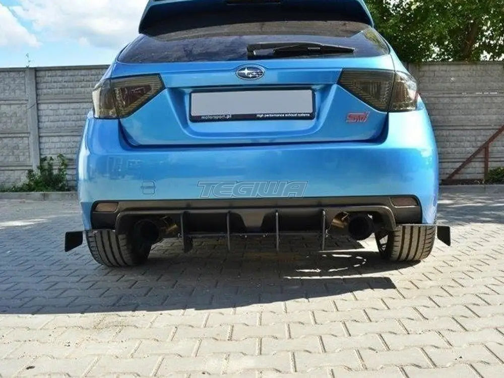 Maxton Design Rear Diffuser Subaru Impreza WRX STI 09-11