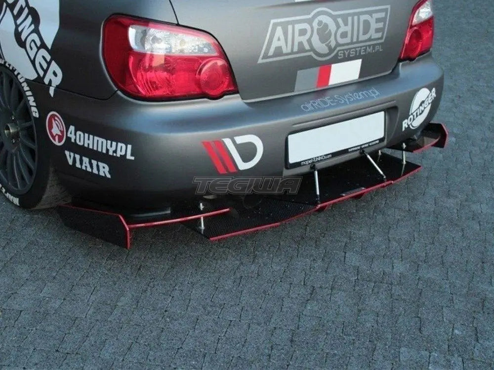 Maxton Design Rear Diffuser Subaru Impreza WRX STI Blobeye