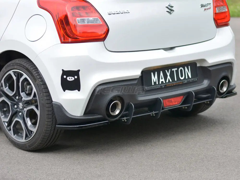 Maxton Design Rear Diffuser Suzuki Swift 6 Sport 2018-