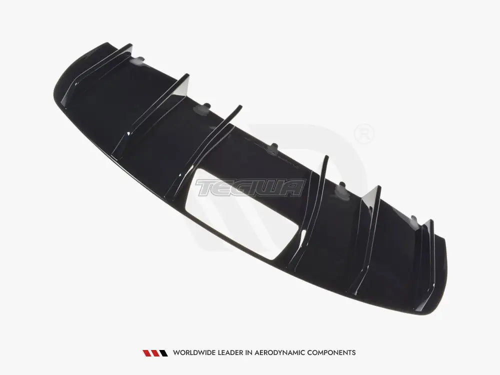 Maxton Design Rear Diffuser Tesla Model X 2015-