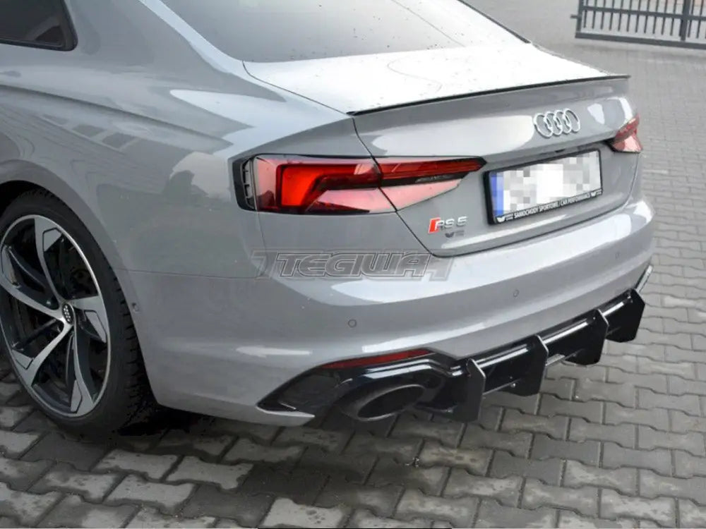 Maxton Design Rear Diffuser V.2 Audi RS5 F5 Coupe Sportback