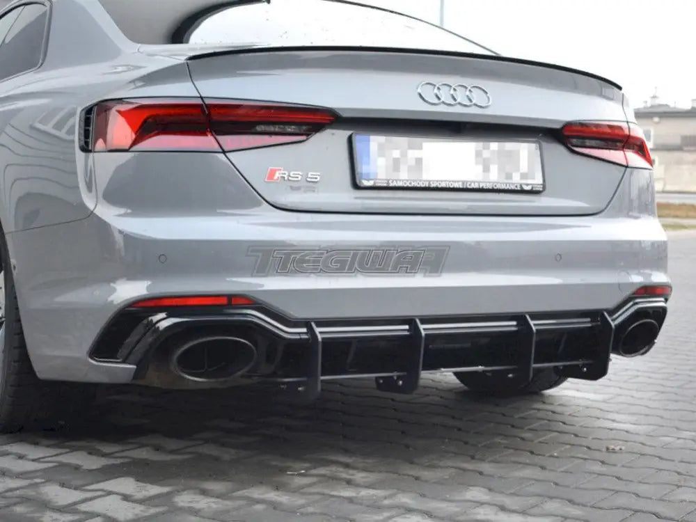 Maxton Design Rear Diffuser V.2 Audi RS5 F5 Coupe Sportback