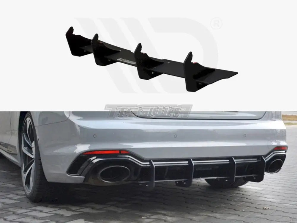 Maxton Design Rear Diffuser V.2 Audi RS5 F5 Coupe Sportback