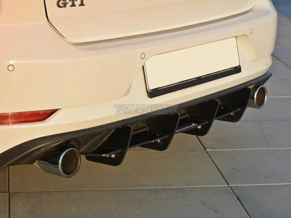 Maxton Design Rear Diffuser Volkswagen Golf GTI MK7.5 2017-19