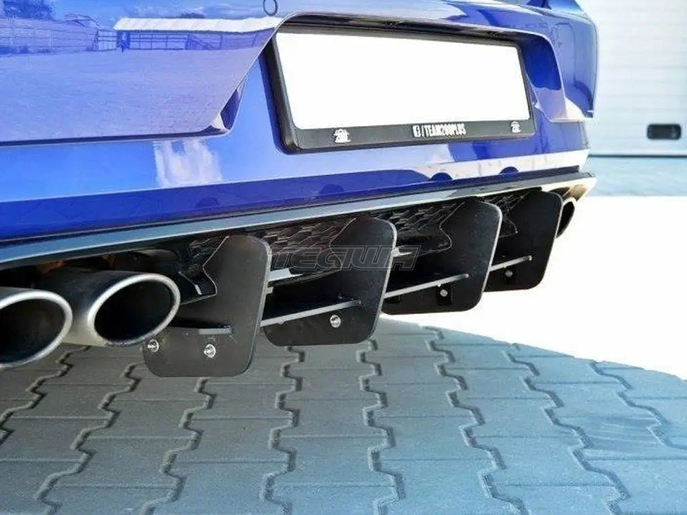 Maxton Design Rear Diffuser Volkswagen Golf R 7.5 2017-19