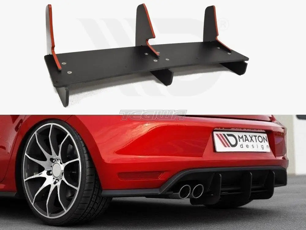 Maxton Design Rear Diffuser Volkswagen Polo MK5 GTI Facelift 15-17