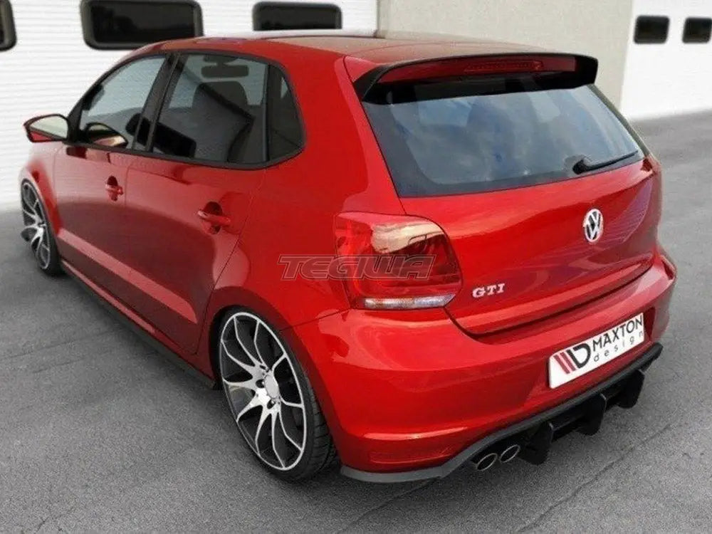 Maxton Design Rear Diffuser Volkswagen Polo MK5 GTI Facelift 15-17