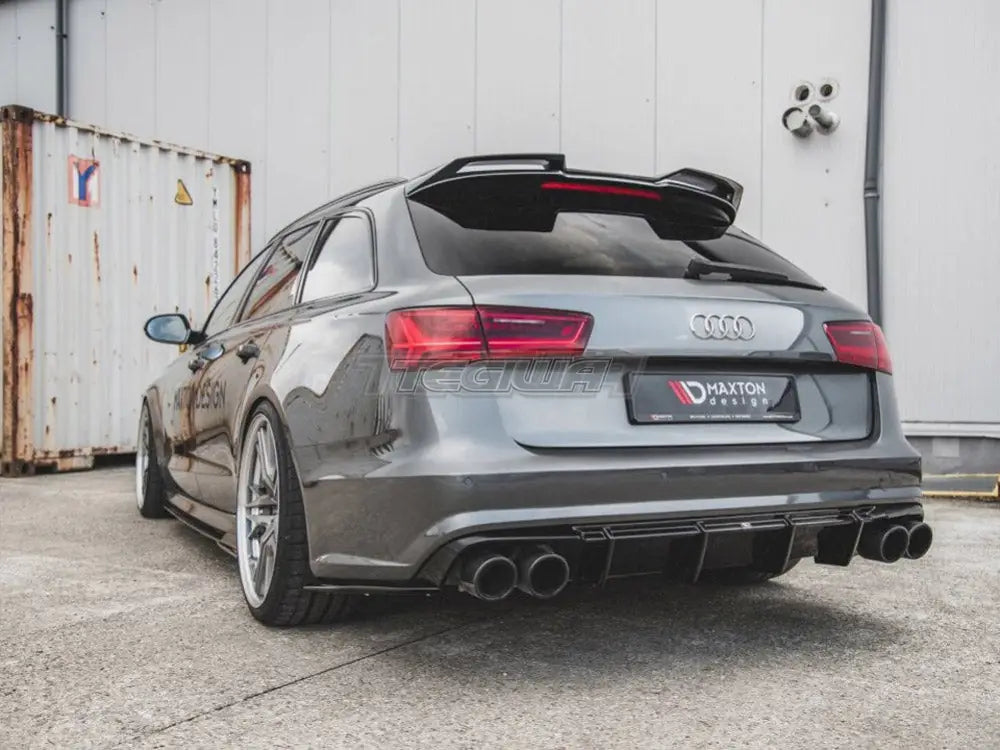 Maxton Design Rear Side Diffusers Audi S6 A6 S-line C7 Facelift