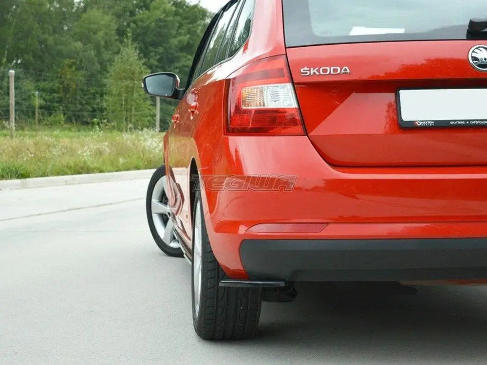 Maxton Design Rear Side Diffusers Skoda Rapid Spaceback