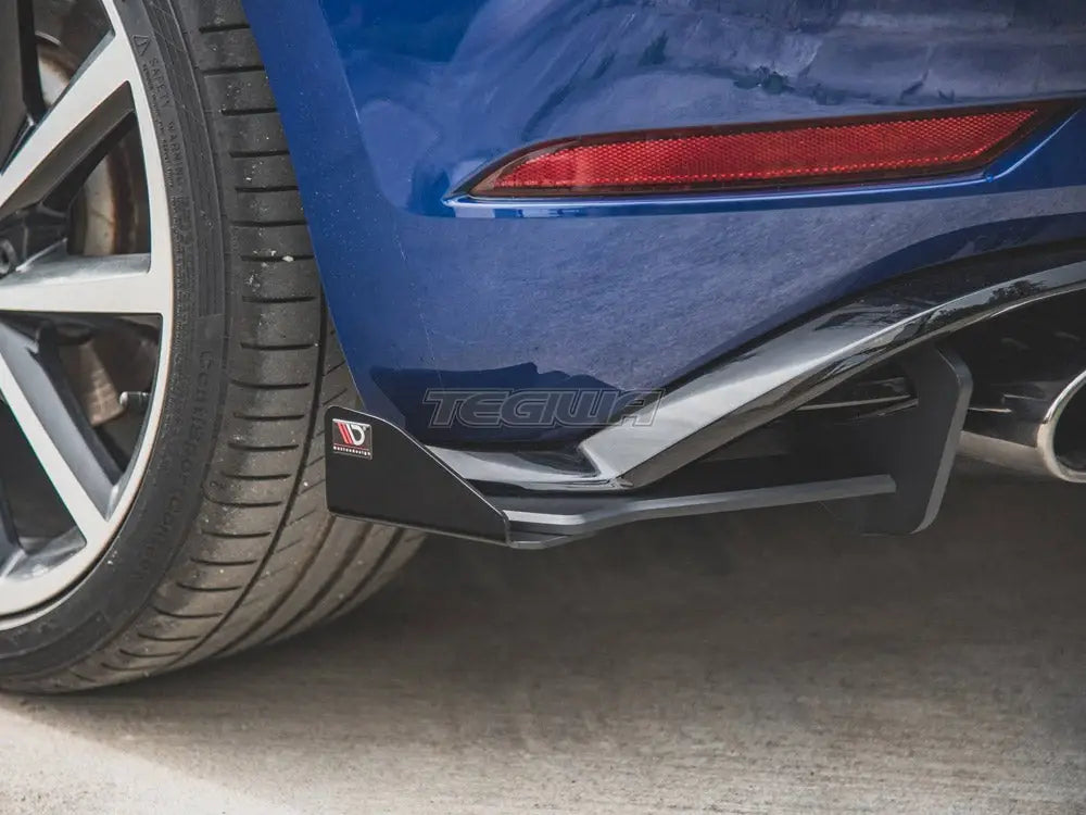 Maxton Design Rear Side Flaps Volkswagen Golf 7 R Facelift