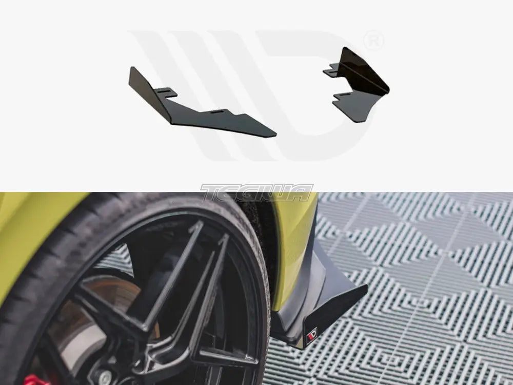 Maxton Design Rear Side Flaps Volkswagen Golf 8 GTI Clubsport 20-