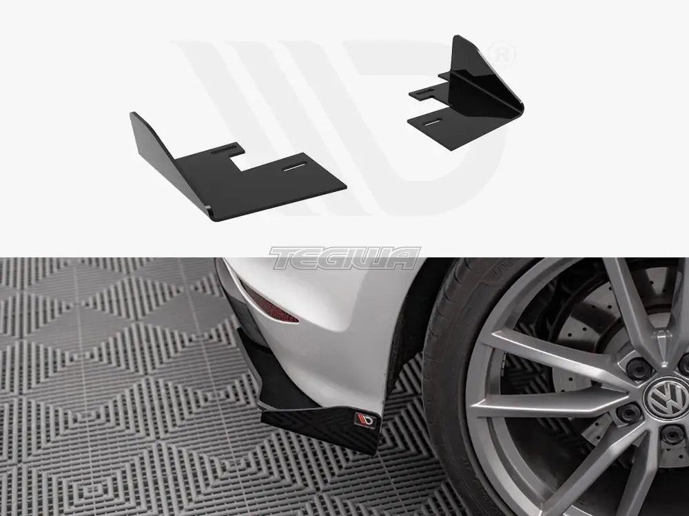 Maxton Design Rear Side Flaps Volkswagen Golf R Mk7