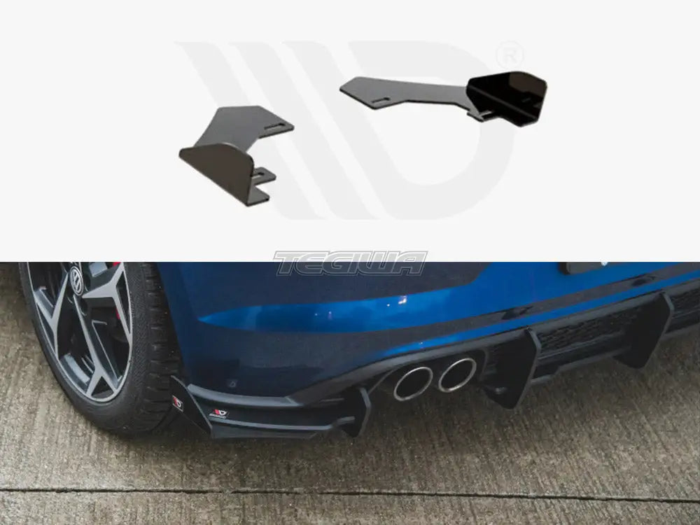 Maxton Design Rear Side Flaps Volkswagen Polo GTI MK6 01-21