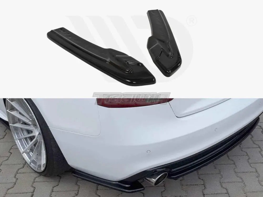 Maxton Design Rear Side Splitter Audi A5 S-line 8T FL Coupe 01-16