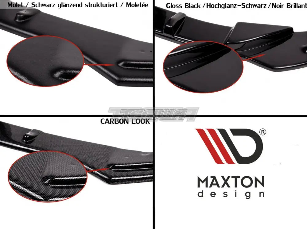 Maxton Design Rear Side Splitters Audi A7 S-line Facelift 14-18