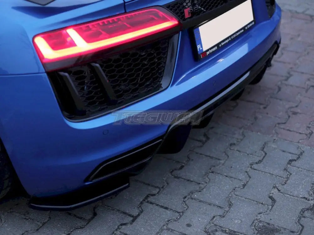 Maxton Design Rear Side Splitters Audi R8 II 15-17