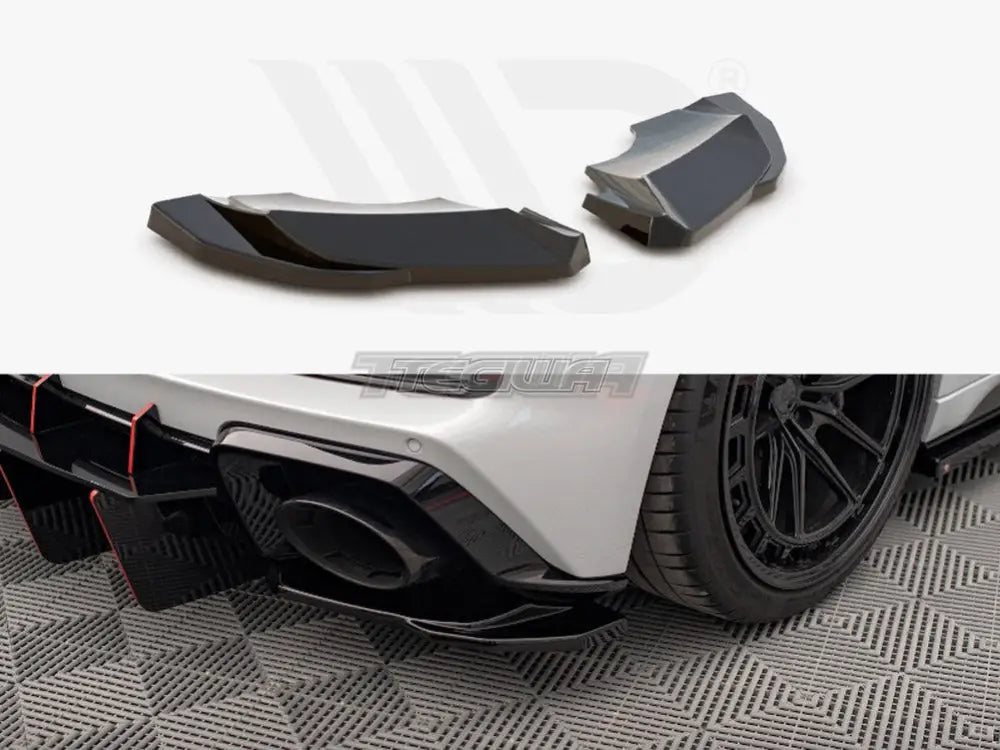 Maxton Design Rear Side Splitters Audi R8 Mk2 Facelift