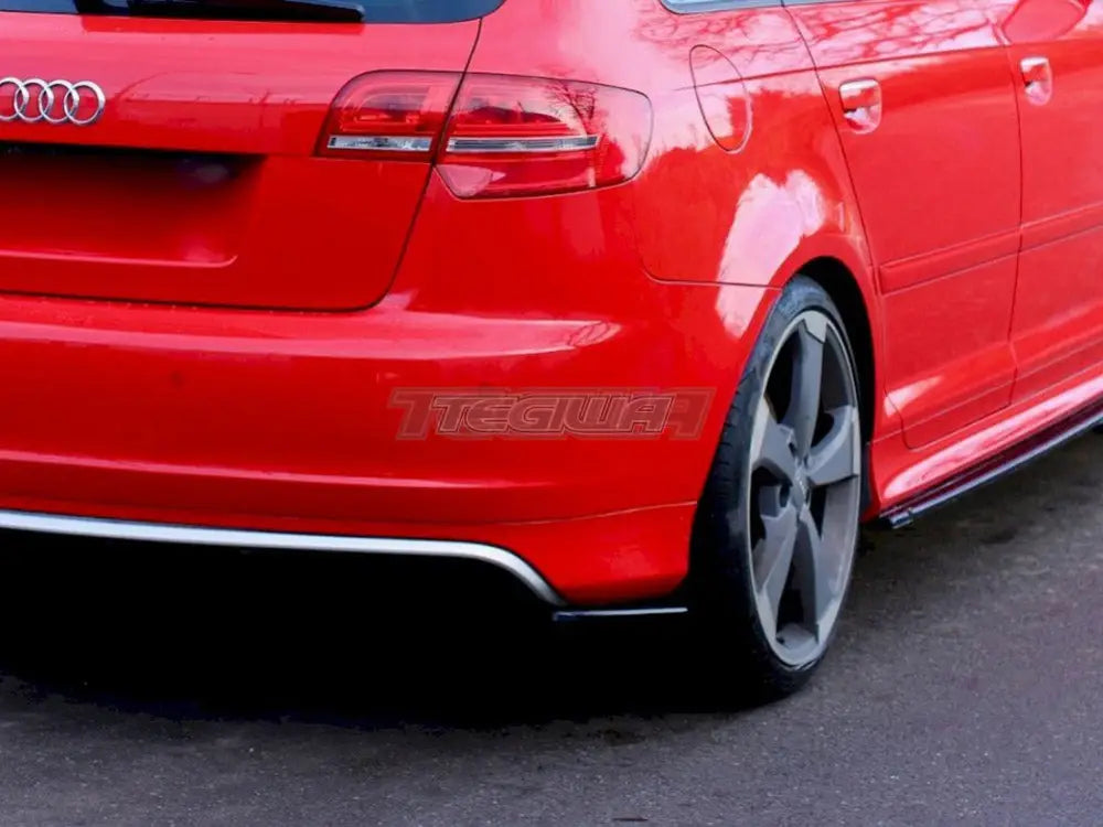 Maxton Design Rear Side Splitters Audi RS3 8P 11-12