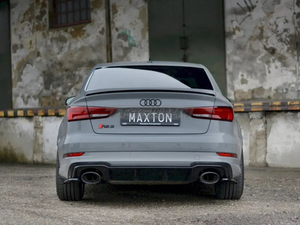 Maxton Design Rear Side Splitters Audi RS3 8V Facelift Sedan 2017-20