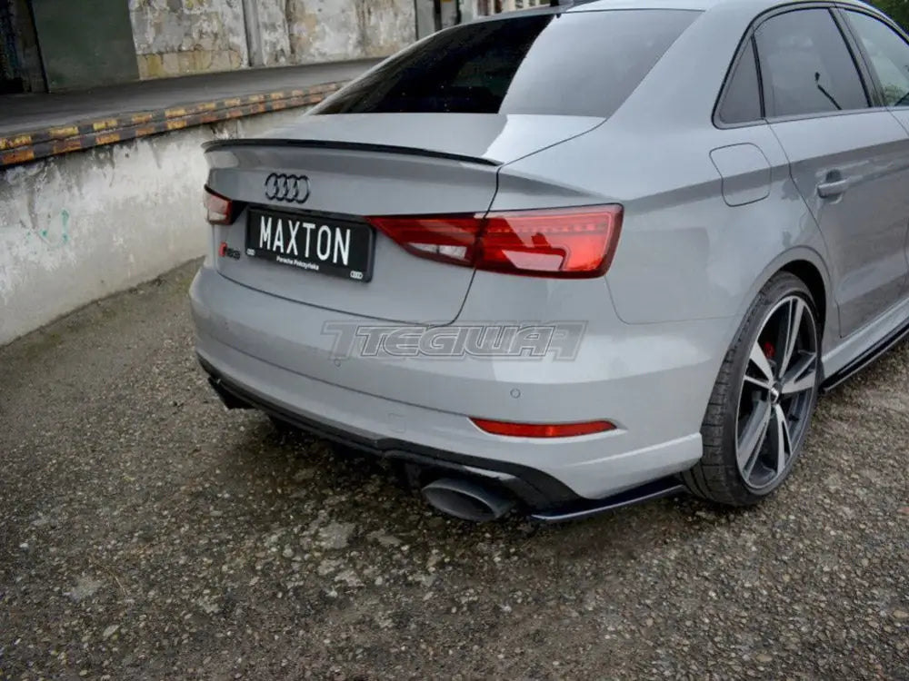 Maxton Design Rear Side Splitters Audi RS3 8V Facelift Sedan 2017-20