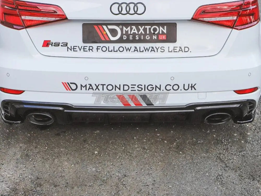 Maxton Design Rear Side Splitters Audi RS3 8V Facelift Sportback 17-20