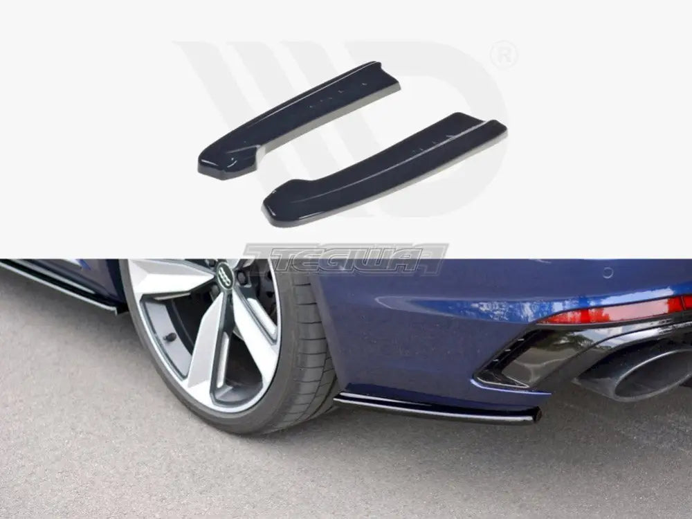 Maxton Design Rear Side Splitters Audi RS4 B9 Avant 17-19