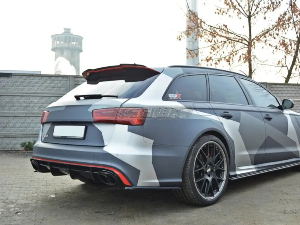 Maxton Design Rear Side Splitters Audi RS6 C7