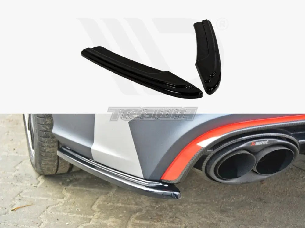 Maxton Design Rear Side Splitters Audi RS6 C7