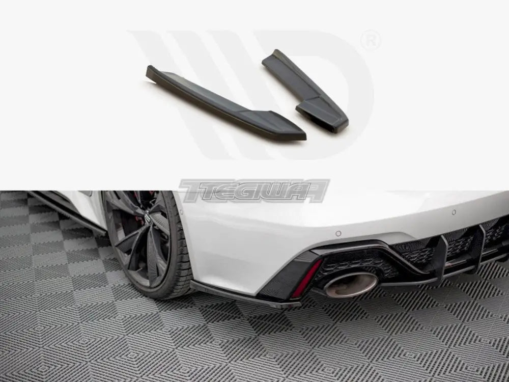 Maxton Design Rear Side Splitters Audi RS6 C8 RS7 C8 2019-