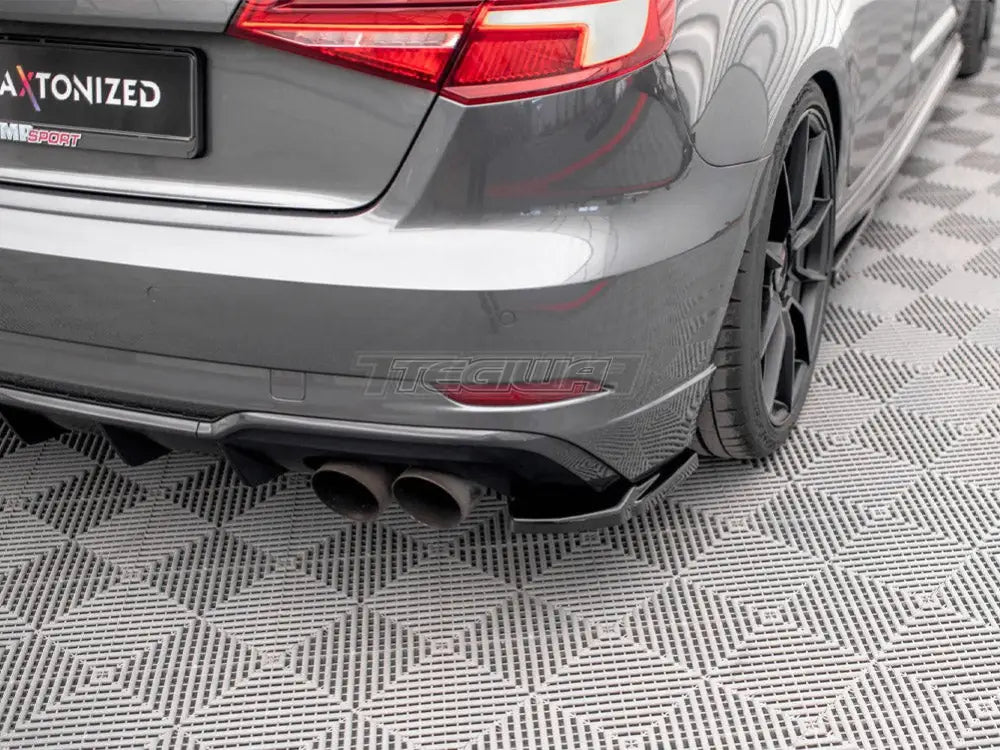 Maxton Design Rear Side Splitters Audi S3 Sportback 8V Facelift