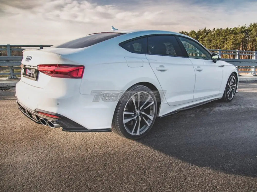 Maxton Design Rear Side Splitters Audi S5 Sportback F5 Facelift 2019-