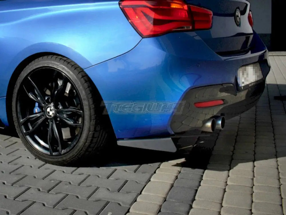 Maxton Design Rear Side Splitters BMW 1-Series F20 F21 M-power Facelift 2015-19