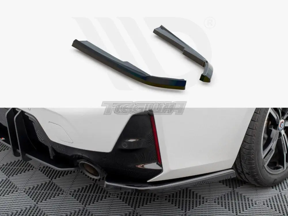 Maxton Design Rear Side Splitters BMW 3-Series M-Pack G20 G21 Facelift