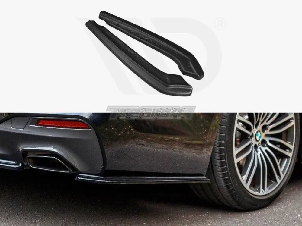 Maxton Design Rear Side Splitters BMW 5-Series G30 G31 M-sport 17-20