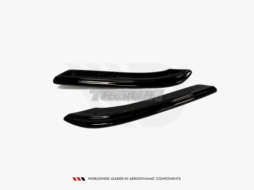 Maxton Design Rear Side Splitters BMW 6-Series E63 E64 Preface Model