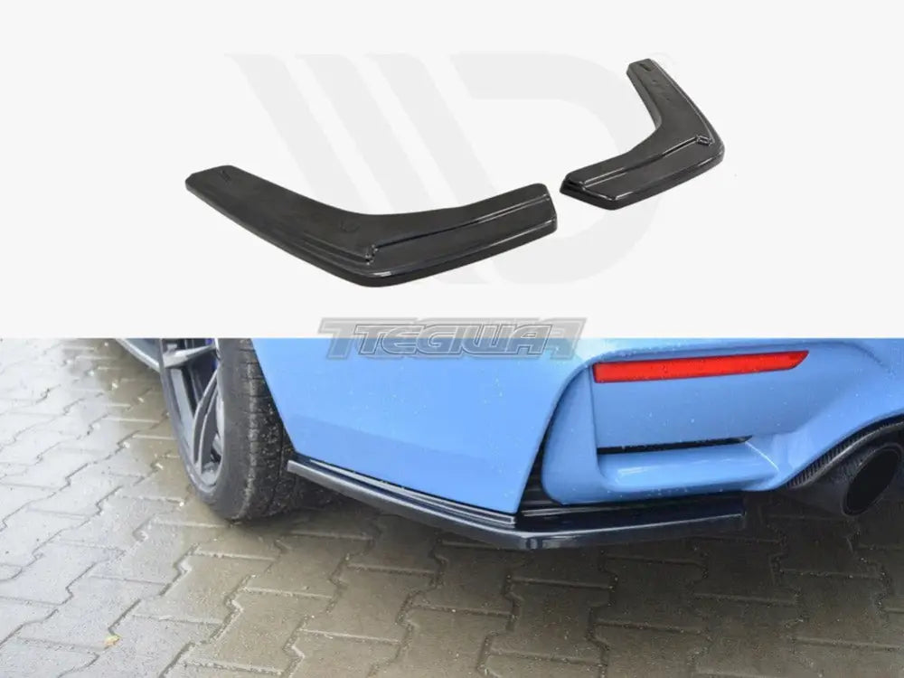 Maxton Design Rear Side Splitters BMW M4 F82 2014-20